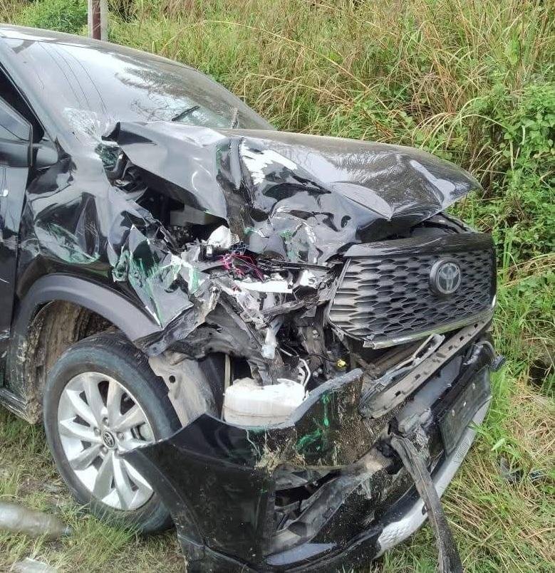 Kecelakaan, Bupati Kuansing Suhardiman Amby Dinyatakan Selamat