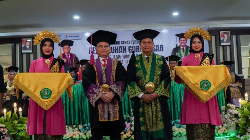 Prof. Dr. Ardiansah Resmi Dikukuhkan : Mercusuar Hukum Konstitusi