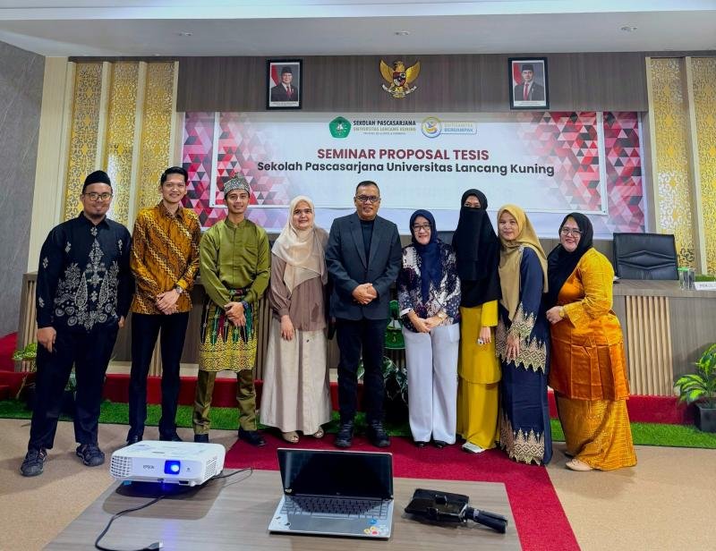 Lima Mahasiswa Unilak Cetak Sejarah, Magister Akuntansi Gelar Ujian Tesis Perdana