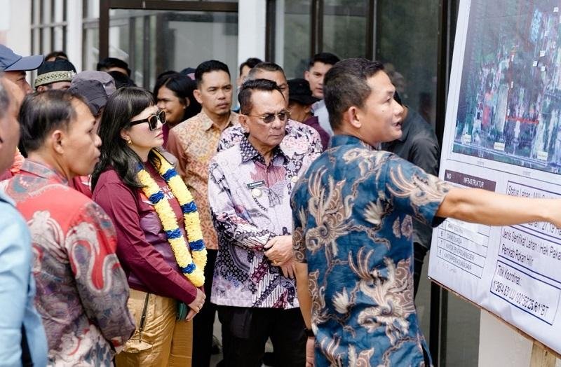 Cek Persiapan Sekolah Garuda Disiapkan di Riau, Wamendiktisaintek Kunjungi Rokan Hilir