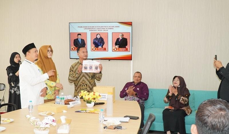 Lewat Pemungutan Suara, Panitia Sukses Tuntaskan Agenda Pemilihan Dekan Sekolah Pascasarjana Unilak